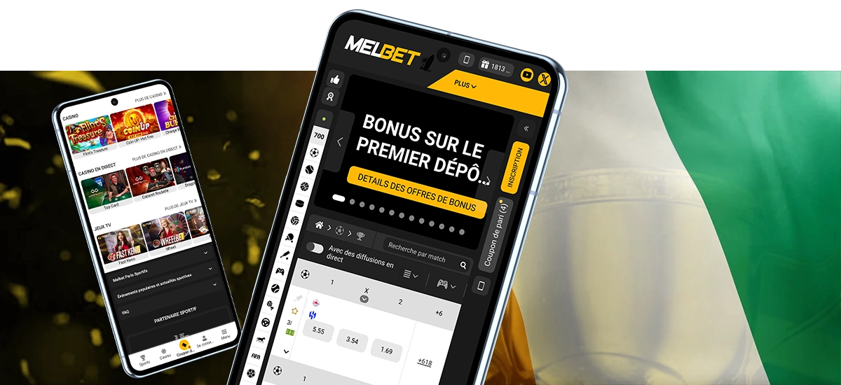 Melbet apk pour les pareurs ivoiriens
