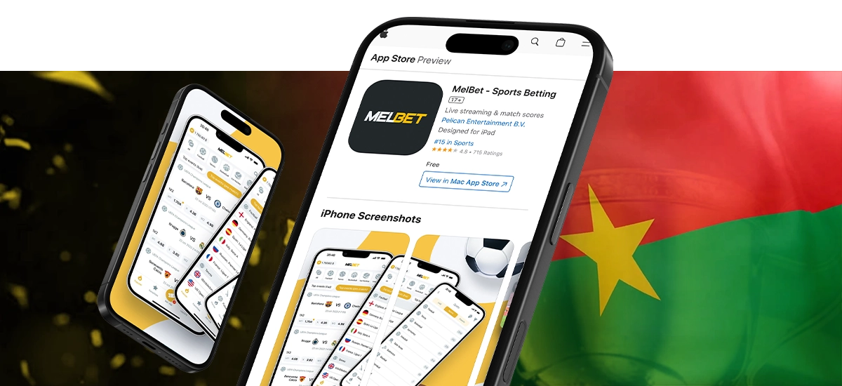 Melbet iOS Burkina Faso